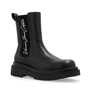 Versace Jeans Drew Ankle Boots Black EU Size 38